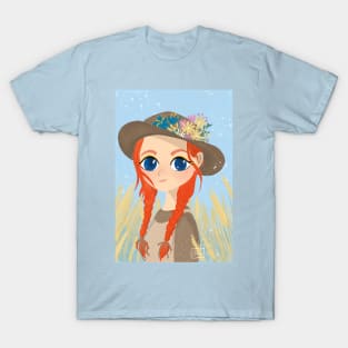 anne with an e jilooo version an semi orange red hair girl T-Shirt